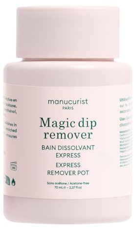 Manucurist Magic Dip Remover Quitaesmalte Pintauñas Sin Acetona ni Algodón