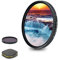 JJC 82 mm Variabler ND Filter ND2-ND2000 Neutral Graufilter für Canon EF 24-70 mm f/2.8L II EF 16-35 mm f/2.8L III RF 15-35mm f/2.8L und andere Sony FUJIFILM Objektive mit 82 mm Filtergewinde