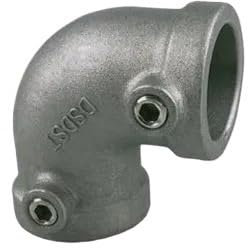 1PC 20mm/25mm/32mm Aluminium Legierung Stecker Ellenbogen T Basis Flache Dreidimensionale Fitting Verbindung verschluss Stahl Rohr Regal Teile(Wang tou,20mm)