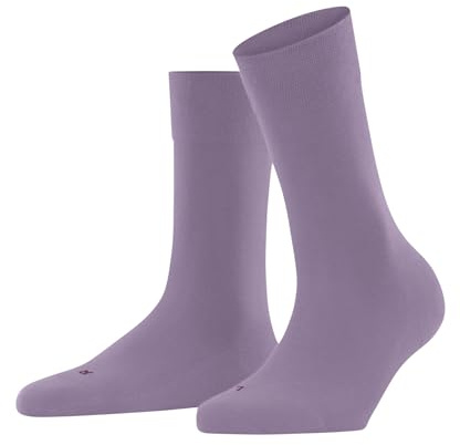 FALKE Sensitive London W So algodón puños sin presión 1 par, Calcetines Mujer, Morado Misty Lila 8972, 35-38