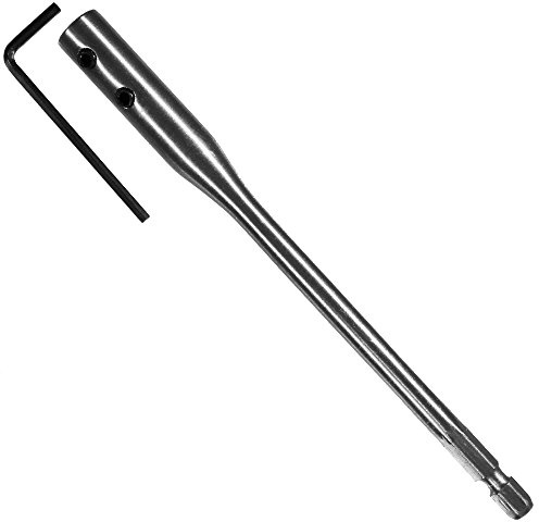 150 mm Verlängerung für Flachfräsbohrer Flachbohrer 1/4 Sechskant Aufnahme