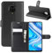 Fertuo Funda para Redmi Note 9S / Note 9 Pro, Carcasa Libro con Tapa de Cuero Piel Wallet Case Flip Cover con Kickstand, Hebilla Magnetica, Ranuras para Tarjetas para Xiaomi Redmi Note 9S, Negro
