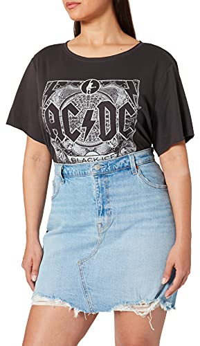 Levi's Plus Size Deconstructed Skirt Donna, Luxor Heat Tango, 20