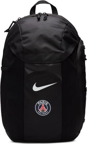 Nike Paris Saint-Germain F.C. Academy Backpack, Unisex backpacks, Black, One size EU