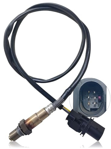 LSU 4.9 Lambda WideBand O2 Oxygen Sensor Compatible with AEM 30-4110 30-0300 30-0310 X Series AFR Inline Controller UEGO A F Ratio Wideband 02 Gauge 17025, 0258017025