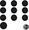 Lot de 10 Capuchons de Joystick de Rechange, Caps Joystick Protege Thumbsticks Accessoires de Protection en Silicone Joystick 3D Grips Cap pour Pouce Prise Installation Facile Expérience Jeu Améliorée