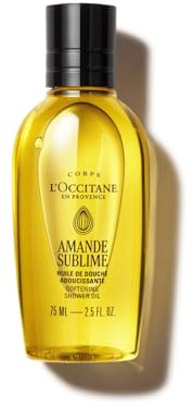 L'OCCITANE - Huile de Douche Amande Sublime - 75 ml - Adoucit et raffermit - Fabriqué en France