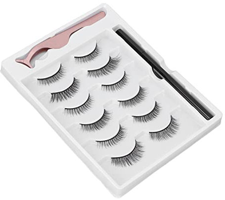 Ensemble de cils magnétiques, eye-liner de cils magnétiques résistant à la transpiration pour la maison