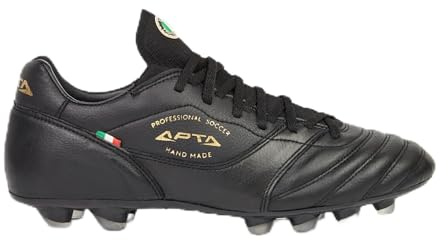 Rugby Check Rugby - Botas de Rugby de Piel de Becerro y Piel de Canguro - Máximo Rendimiento y Confort - Suela Mix, con Tacos de Aluminio, terrenos humedos - 44,5