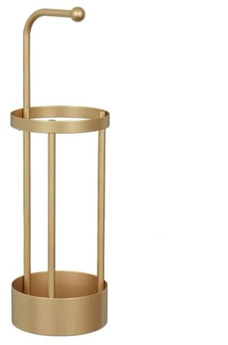 F Fityle Umbrella Rack Stand,Holder Organizer,Umbrella Stand Holder,Umbrella Holder Bin,for Entryway,Hotel,Office,Kitchen,Apartment, Gold