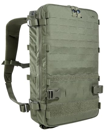 Tasmanian Tiger TT Breacher Pack Taktischer Werkzeug-Rucksack für Einsatzkräfte mit Adapter für Plattenträger und Molle-System, Oliv