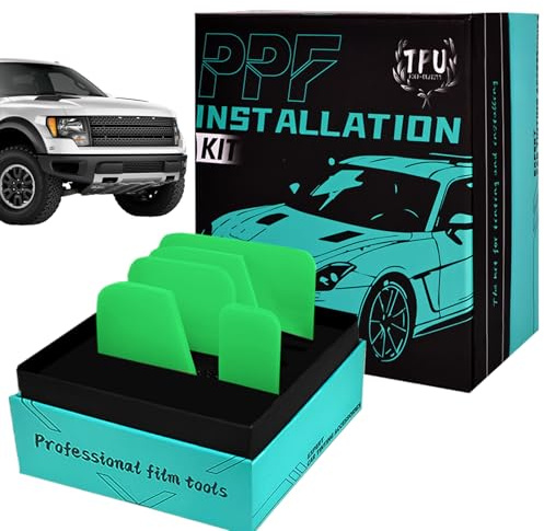 Herramientas para Tinte De Ventanas,Rasqueta para Envolver Vehículos - 5 Piezas para Película de Ventanas Exhibición Retail Moto Baño Hogar Auto Camión Uso Comercial