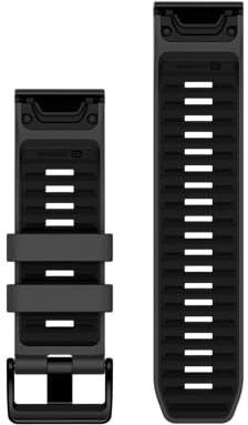 Garmin Quickfit-Armband 26mm, passend für ausgewählte Modelle der fenix-, epix-, Instinct-, Forerunner-, Approach-, Descent-, D2-, Quatix- und Enduro-Serien, Original Zubehör