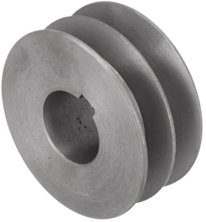1 st gjutjärnshjul med dubbelt spår for elverktyg - V-spårsanordning for effektiv kraftöverföring(91x29x24mm)