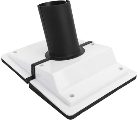 TIKATARER Kit di Copertura per Set di Penetrazione a Parete HVAC, Piastra di Copertura in Plastica per Condizionatori d'Aria Mini Split e Pompe di Calore, Kit di con Guarnizione Morbida Tenuta