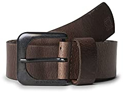 G-STAR Cinturón Zed para Hombre, Marrón (dk brown/black metal D04169-3127-8127), 95