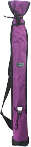 RQAMRCU Step Bags in Waterproof Canvas, Adjustable Strap Backpack, Multifunctional Exterior Transport Bag for Sword of Martial Arts, Katana, bokken, Fishing Rod, Umbrella-Purple||142cm