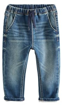 NEXT Garçon Jean Super Doux à Enfiler enrichi de Stretch Vintage Wash 12 Mois-18 Mois