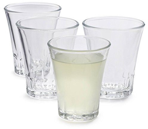 DURALEX Set 4 Bicchiere Modello Amalfi Vintage da per Bar Cocktail osteria Cantina (20cl)