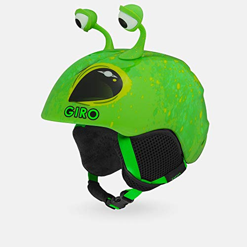 Giro Launch Plus Kids Ski Helmet - Snowboard Helmet for Boys & Girls - Matte Bright Green Alien - S (52-55.5 cm)