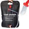 Sunshine smile Bolsa de Ducha Solar,Bolsa de Ducha Solar de Camping,Bolsa de Ducha Portatil,Bolsa de Ducha Portátil para Exteriores,Bolsa de Ducha de Camping