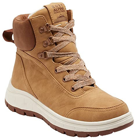 Roxy Damen Carmel Sneaker, Tan, 41 EU