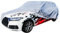 Nava Group Exclusive Abdeckplane Auto Autoplane wasserdicht Frontscheibenabdeckung Autoabdeckung UV-beständig 4-Schicht-Material Auto Schneeschutz Wetterschutz Auto Schutzhülle 480-505 cm Kombi