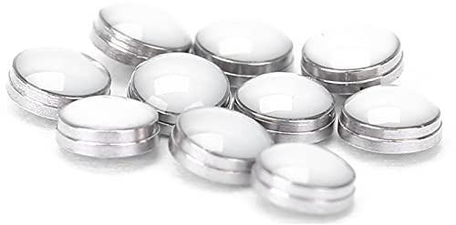 10pcs point de lunette lumineuse, pièces de montre de point lumineux de cadran bleu, perle lumineuse pour montre, accessoire de pièces de montre, largement pour les fabricants de montres