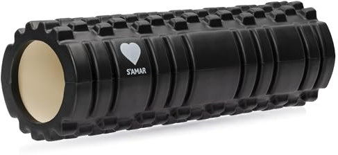 Rullo Massaggio Muscolare – Foam roller pilates in EVA ad Alta Densità - Rullo per allenamento muscolare