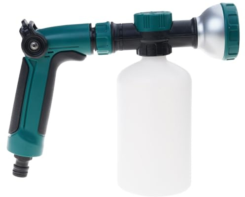 ZHGFXIN 2. Spruzzi a pressione regolabile G-un con contenitore per sapone per lavaggio auto cura delle piante e pulizia domestica irrigazione giardino ad alta pressione