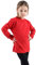 GW CLASSY OUTFIT Kids Girls Boys Plain Long Sleeve Crew T-Shirts Basic Top School Kids T-Shirt Tops Crew Neck Uniform Jumper UK Size (Red, 13-14 Years)
