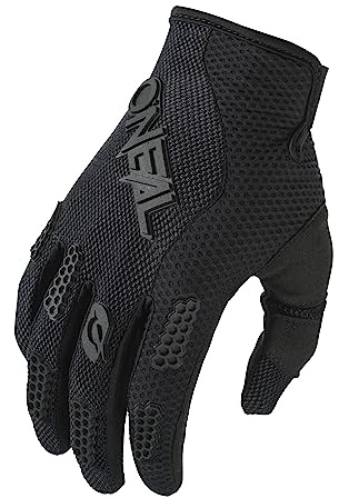 O'NEAL | Fahrrad- & Motocross-Handschuhe | MX MTB FR Downhill | Passform, Luftdurchlässiges Material | Element Youth Glove RACEWEAR V.24 | Unisex Kinder | Schwarz | Größe S
