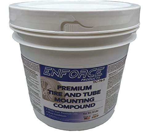Enforce TC-74 Concentrated Tire and Tube Mounting Compound (8, pounds)