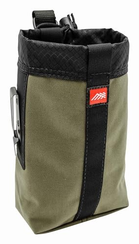 Diamondback Modular Clip-On Tool Pouch - Ideal for Tool Belts, Vests, and Panels - Ranger Green with Black Webbing, DB Sax