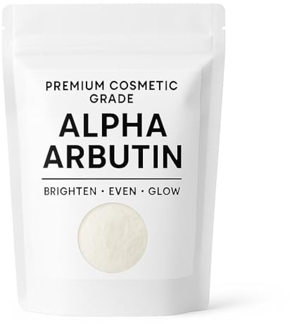 Premium Cosmetic Grade Alpha Arbutine Powder: Brighten, Even, Glow - Ideal for DIY Seren & Creams