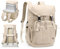 GOLF QUALITY Zaino Donna Zaino Porta PC Portatili da 15.6 Pollici Notebook per Laptop, Backpack Impermeabile da Uomo per Scuola, Lavoro o Viaggio,Albicocca