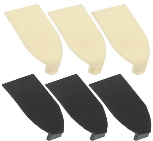 VINTORKY 10 Stücke Kunststoff Violine Bogen Tipps Violine Zubehör Ersatzteile für Geigenbogen Langlebig und Verschleißfest Installieren Geeignet