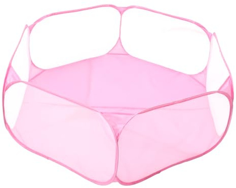 CIYODO Parc pour Animaux de Petite Taille Pliable en Polyester Clôture Hexagonale Sécurisée, Finition Soignée, pour Usage Intérieur à Domicile
