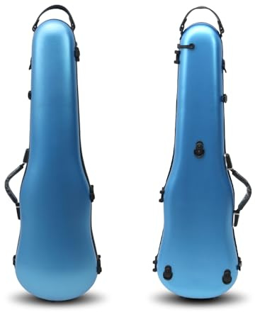 4/4 Violin Case triangle Case Hard shell Mixed Carbon Fiber 1.95kg Case Full size Light Strong