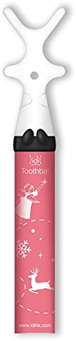 idi Toothbat - Festival-Kid Floss Holder (Red/Green)-Patented Design Awards Winning Product, Easy, Comfort & Effective, Works Perfectly with Reach Waxed Nylon Floss