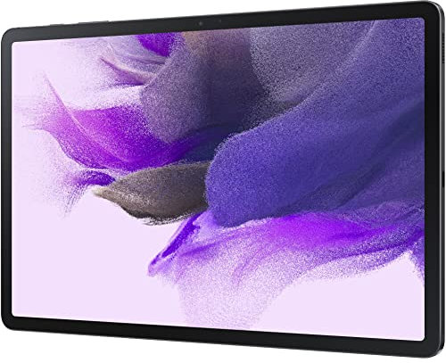 SAMSUNG Galaxy Tab S7 FE 2021 Android Tablet 12.4” Screen LTE/WiFi (AT&T) 64GB S Pen Included Long-Lasting Battery Powerful Performance, Mystic Black - SM-T738UZKAATT
