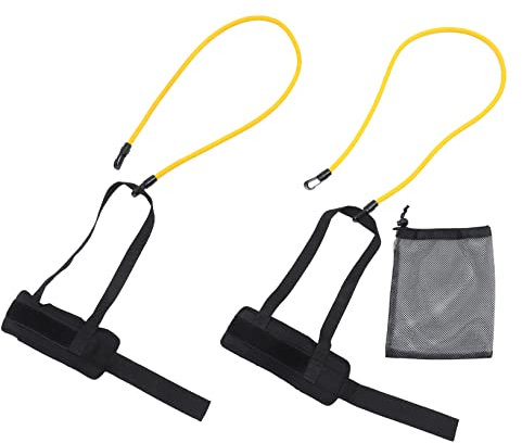Yardwe Schwimmtrainingsgürtel Mit Widerstandsband Schwimmausrüstung Für Pool Verstellbar Elastisch Für Verschiedene Schwimmstile Praktisch Zu Tragen Installieren