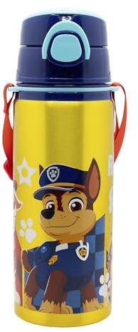 POP-UP ALUMINIUMFLASKA MED REM 730 ML PAW PATROL BOY RESCUE PUPS