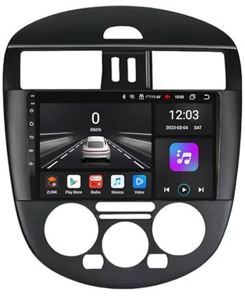Gps-Navigering Multimedia Videospelare för Nissan Tiida C12 Pulsar B17 2011-2015 Bluetooth Wifi 4G Dab+ Tpms Mirror Link, Bluetooth Handsfree/Telefonspegling (Autolink), Hd, 4 Kärna 1G+16G