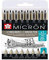 SAKURA Pigma Micron Fineliner Set - 6 Spitzenbreiten + Pinsel & PN-Stift gratis - Schwarz - Wasserfest & lichtbeständig