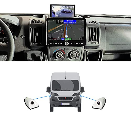 DYNAVISION Kamera | Seitenkameras für FIAT Ducato Citroën Jumper II Peugeot Boxer II; DVN CW BSK