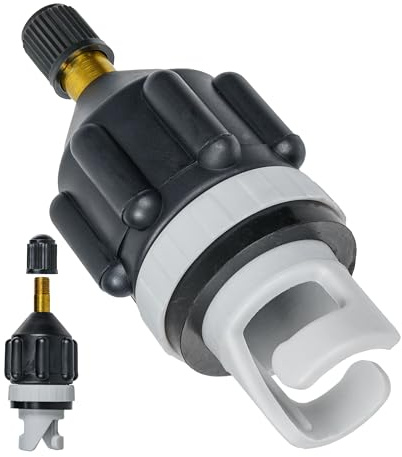 Your Day Mate Ventiladapter för SUP-luftpump, tillbehör till luftpump för uppblåsbar stand up paddle board, kanot, kajak, solstol, uppblåsbar båt, adapter för högtryckspump