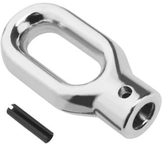 Create idea 1 STÜCK Markisenringhaken Markisenlift Maschinenring Ring aus Aluminiumlegierung Markisenschneckengetriebe Robuste Markisen-Hardware 62x31.4x10mm Gewinde M10