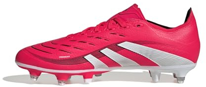 adidas Unisex League Soft Ground Football Boots, Lucid Red/Cloud White/Core Black, 46 2/3 EU