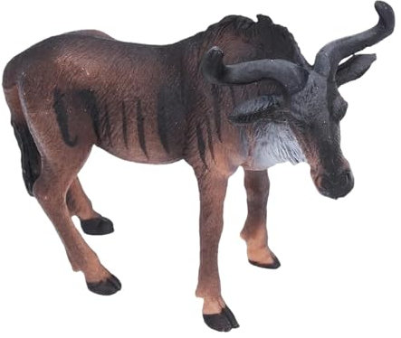 Gnus-Figur, Gnus-Spielzeugfigur,Lehr-Lern-Tierspielzeug | Realistische Kleine Tierfiguren, Pädagogische Tierfiguren Kinder, Partygeschenk-Dekorationsspielzeug